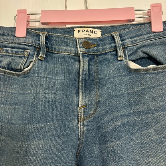 Frame Le Garcon Ankle Slim Jeans - Picture 9 of 11